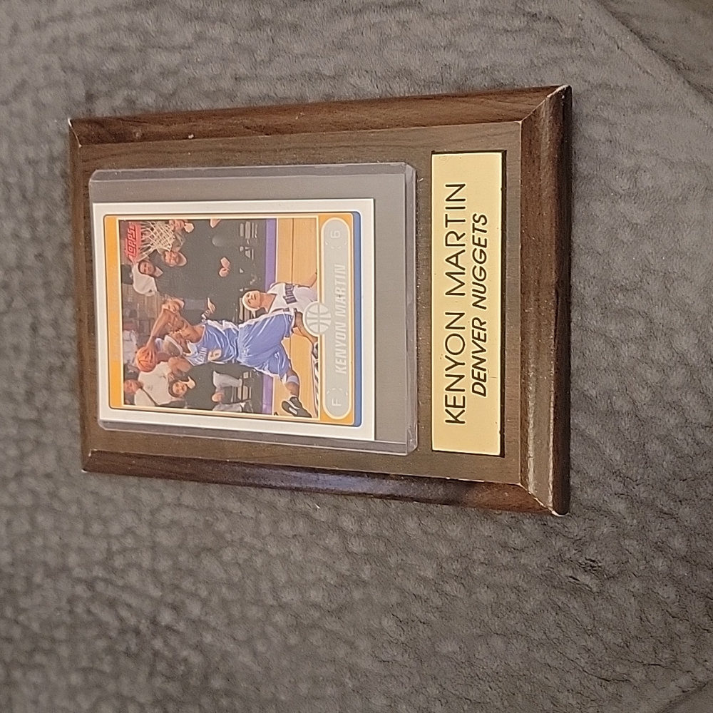 Denver Nuggets Kenvon Martin; picture plaque